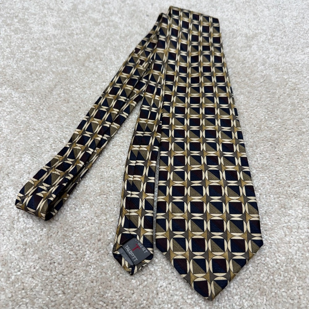 Robert Talbott Kings Silk Necktie Tie‎ Men's 3.75" x 59" USA